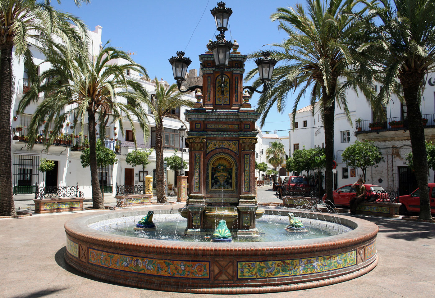 Foto de Plaza de España en Vejer de la Frontera, Cádiz