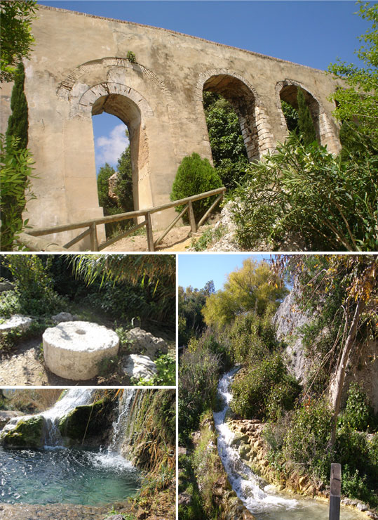 Vista de los Molinos y el Acueducto