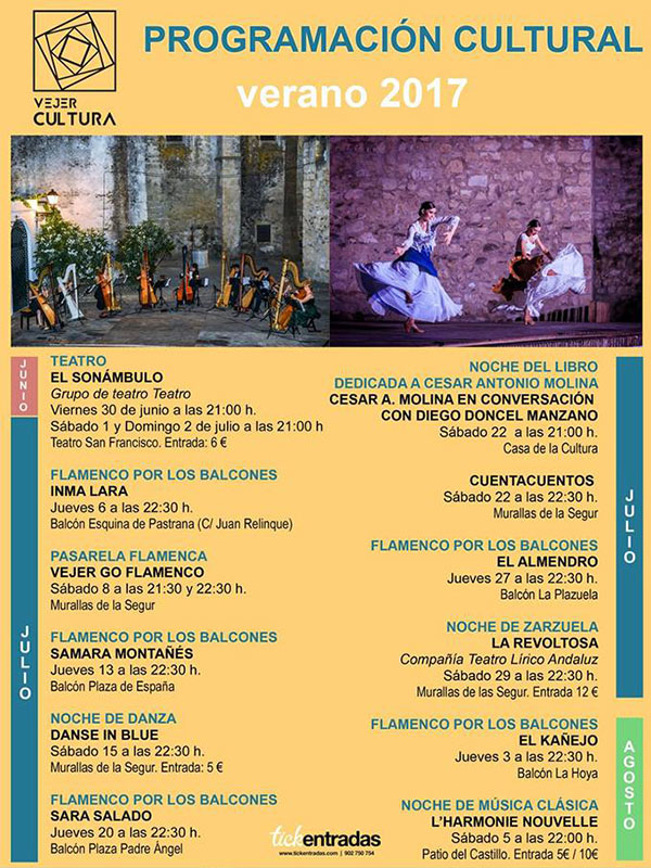 Verano Cultural Vejer 2017 Verano Cultural Vejer 2017
