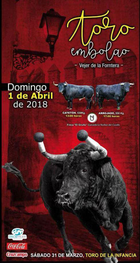 Toro Embolao Vejer 2018 Toro Embolao Vejer 2018