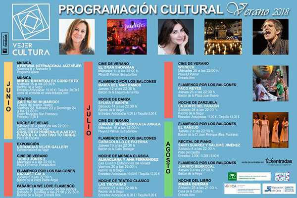 Verano Cultural Vejer 2018 Verano Cultural Vejer 2018