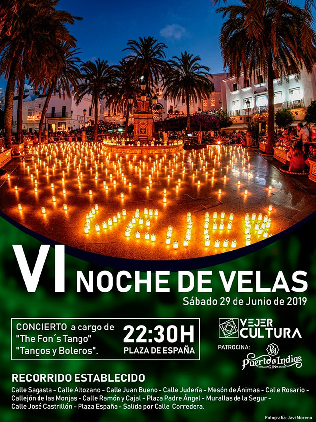 Noche de Velas en Vejer 2019 Noche de Velas en Vejer 2019